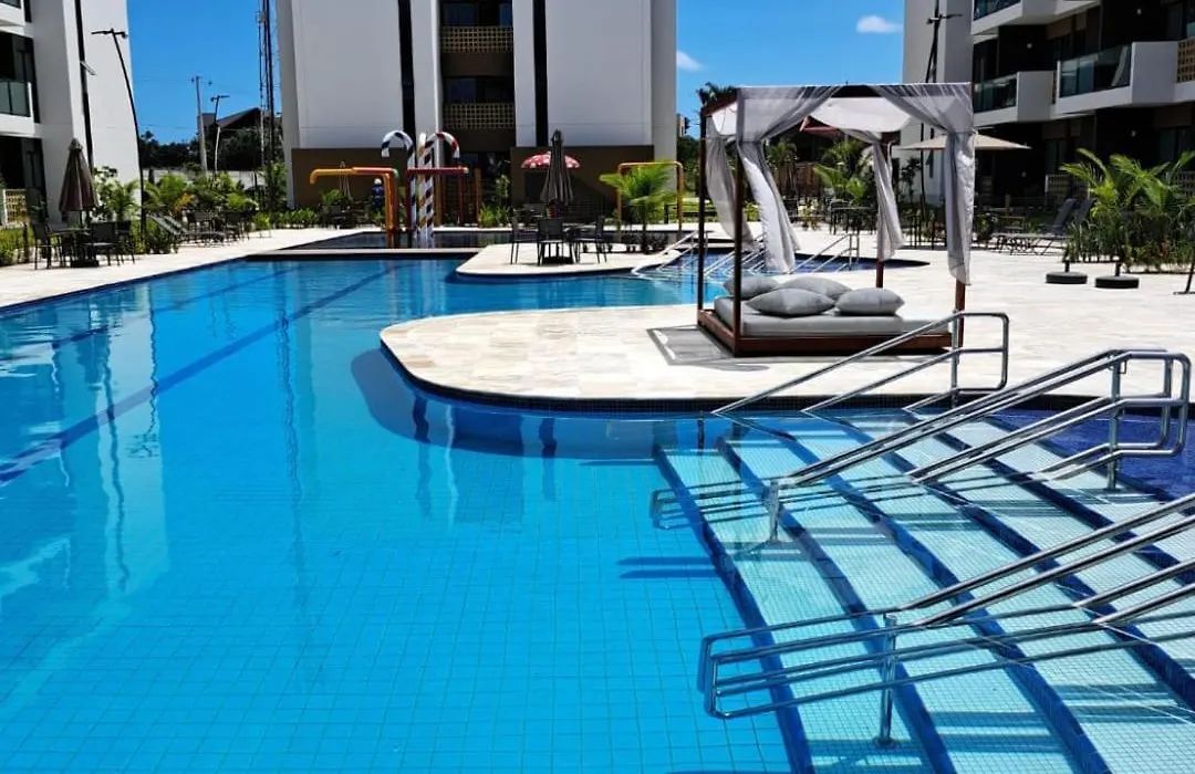 Studio completo e super confortável na praia de Muro Alto-1